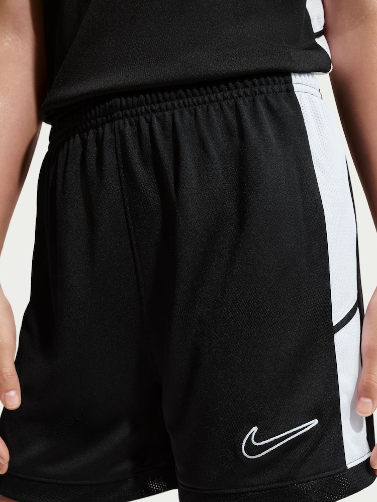 Negru - Nike Girls Academy 25 4inch Shorts - Imaginea 5 din 5