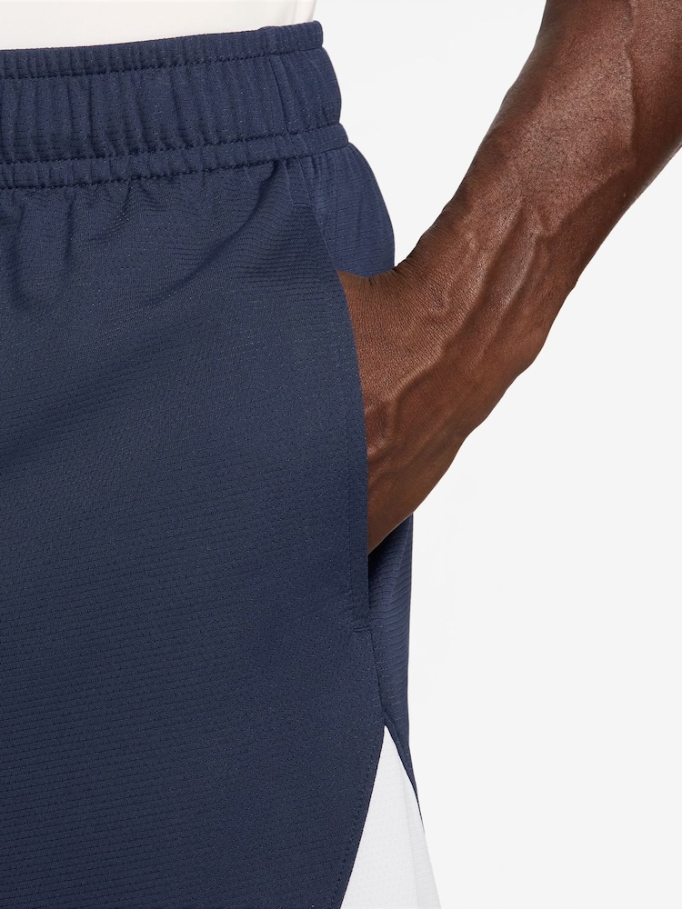 Azul marino medianoche - Jordan Nike Sport Brushed Back Shorts - Imagen 4 de 4