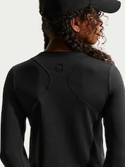 Nike Black Dri-FIT Knit Long Sleeve Top - Image 4 of 5