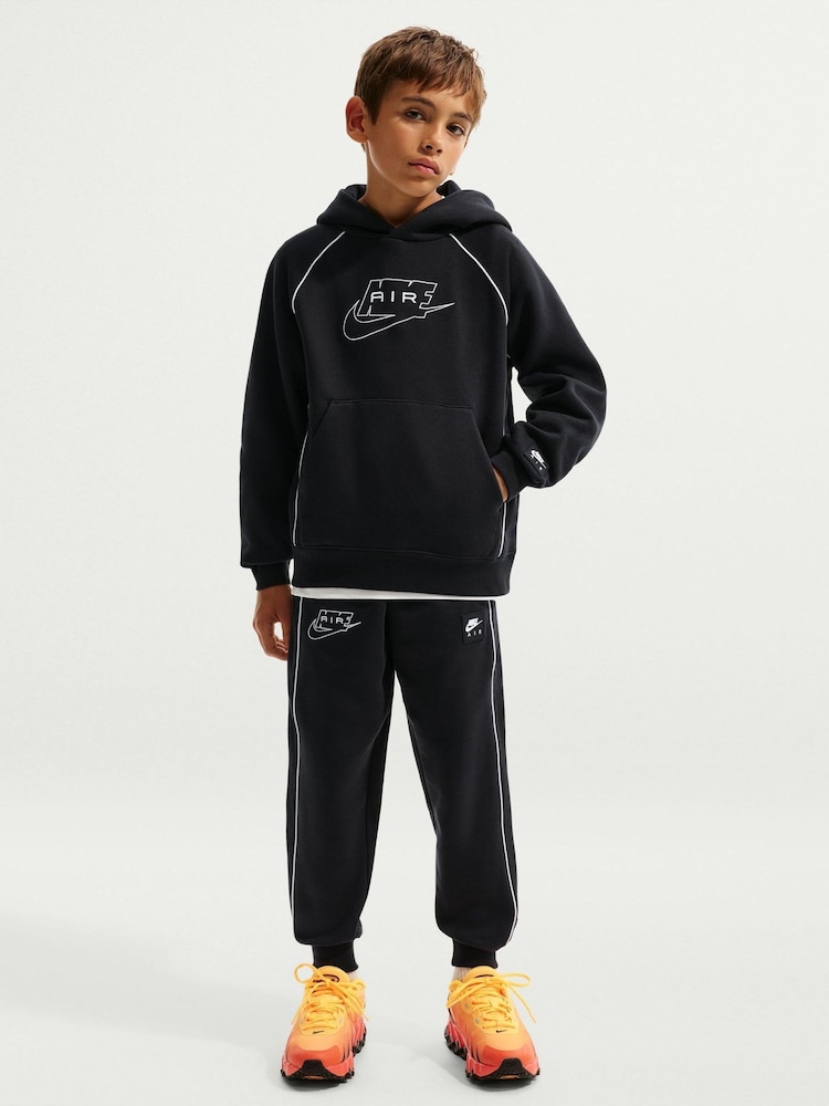 Черный/хромированный - Толстовка Nike AIR - Изображение 1 5