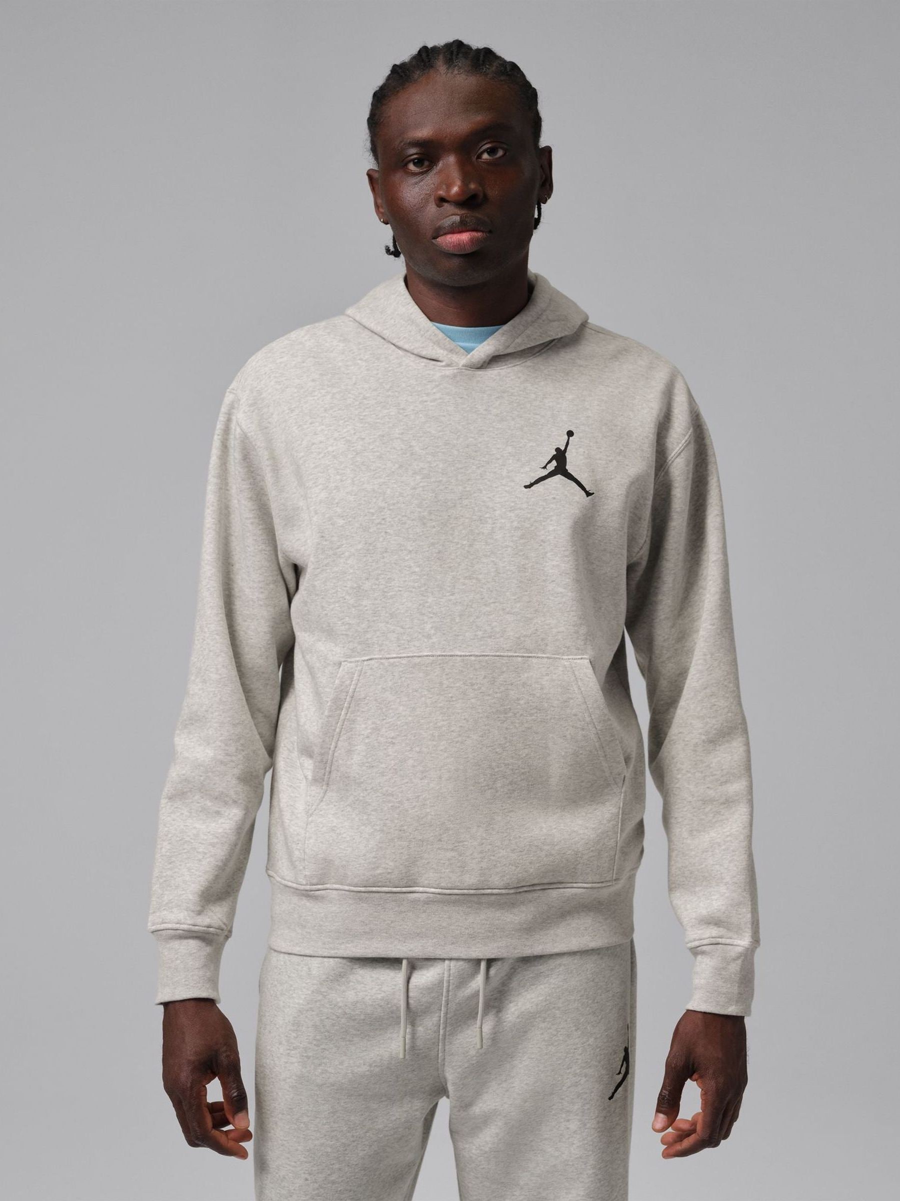 jordan jumpman hoodie grey