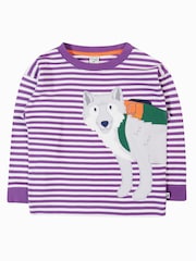 Frugi Purple Otis Circular T Shirt - Image 1 of 3
