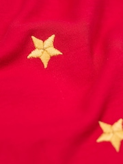 Frugi Red Terrific Christmas Circular T-Shirt - Image 2 of 3