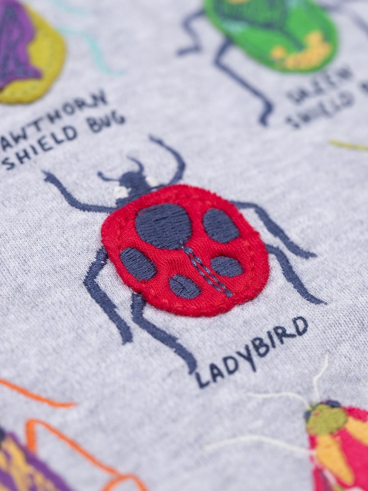Frugi Grey Compass Hoodie - Image 4 of 4 Frugi Grey Compass Hoodie - Image 4 of 4