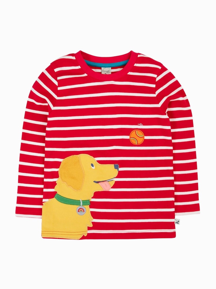Frugi Red Discovery Circular Top - Image 1 of 3