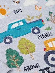 Frugi Grey Adventure Circular Top - Image 4 of 4