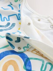 Blue Bright Safari Animals 0.5 Tog Sleeveless Baby Sleep Bag - Image 4 of 6