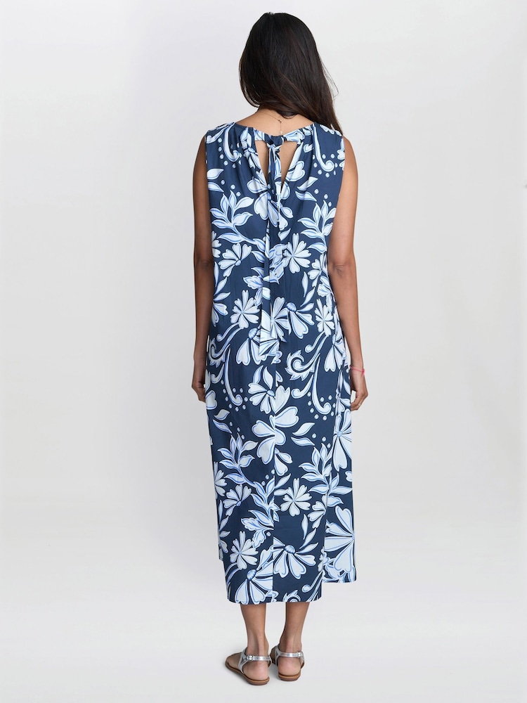 Gina Bacconi Blue Rory Tent Dress - Image 2 of 6