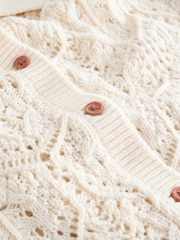 Cream Knitted Shirt & Shorts Set (3-16yrs) - Image 17 of 17