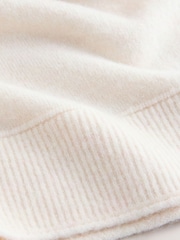 Ecru Knitted Half Sleeve T-Shirt - Image 8 of 8