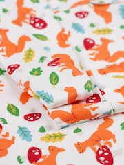Frugi Kimono Zip White Sleepsuit - Image 2 of 3