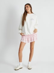 Skinnydip White Bon Appetit Sweatshirt - Image 1 of 5