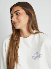 Skinnydip White Bon Appetit Sweatshirt - Image 3 of 5