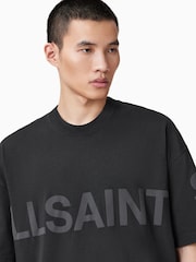 AllSaints Biggy Kurzarm-T-Shirt mit Rundhalsausschnitt - Bild 4 von 6