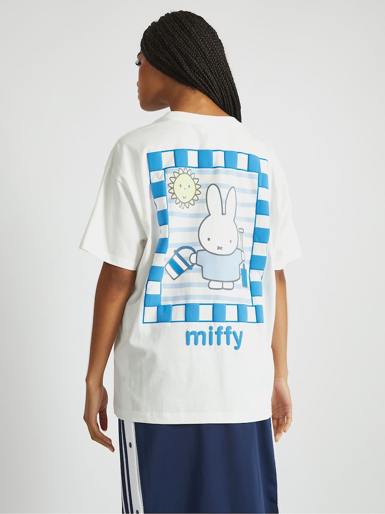 Skinnydip White Miffy Beach T-Shirt - Image 5 of 5 Skinnydip White Miffy Beach T-Shirt - Image 5 of 5