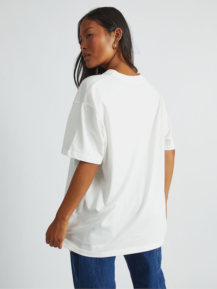 Skinnydip White Catch You Later T-Shirt - Image 4 of 4