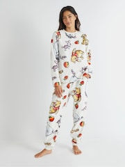 Skinnydip Pink Disney Winnie The Pooh Fleece Pyjamas Set - Image 1 of 5