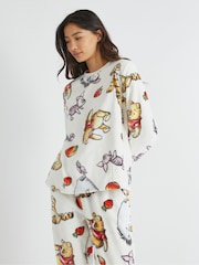 Skinnydip Pink Disney Winnie The Pooh Fleece Pyjamas Set - Image 2 of 5