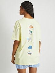Skinnydip Yellow Miffy Shell T-Shirt - Image 2 of 4