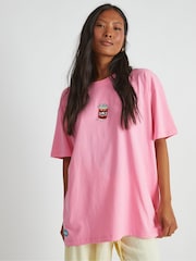 Skinnydip Pink The Simpsons Get Duffed T-Shirt - Image 3 of 5