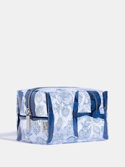 Skinnydip Blue Sea Shells Makeup Bag - Image 3 of 5