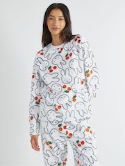 Skinnydip Miffy x Cherry Fleece Pyjamas Set - Imagen 2 de 5