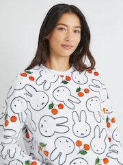 Skinnydip Miffy x Cherry Fleece Pyjamas Set - Imagen 3 de 5