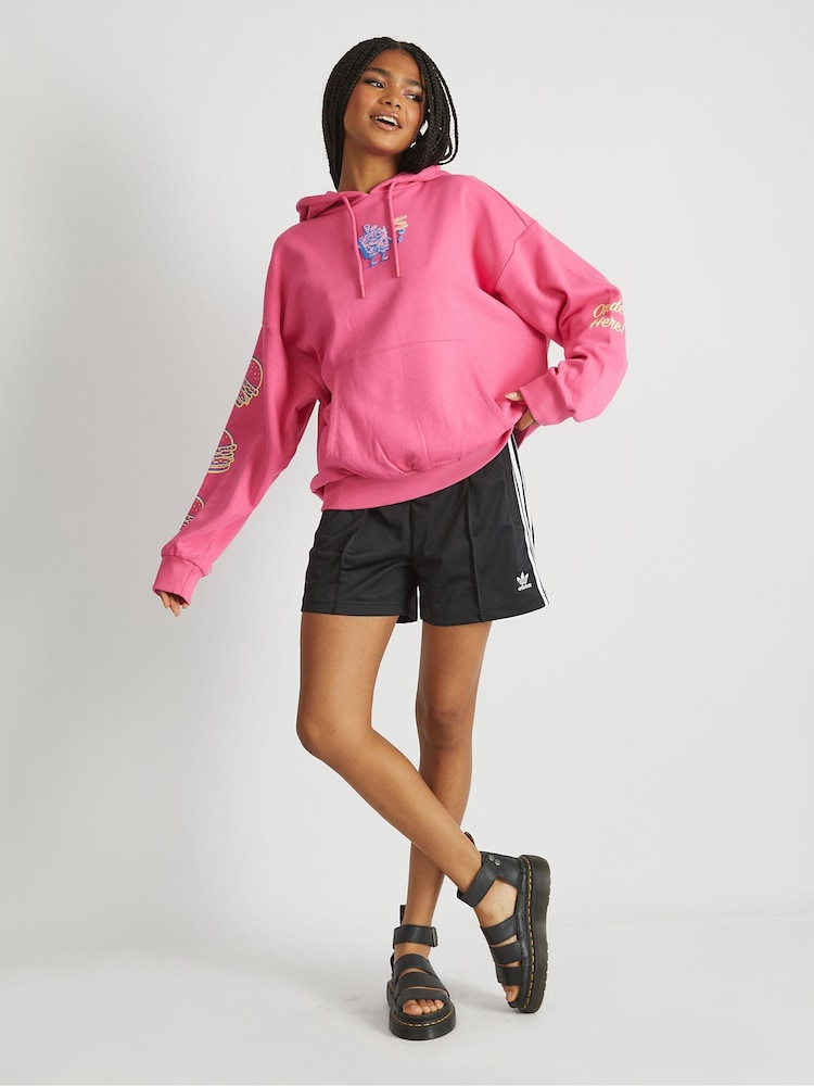 Skinnydip Pink Spongebob Krabby Patty Hoodie - Image 1 of 5