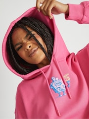 Skinnydip Pink Spongebob Krabby Patty Hoodie - Image 3 of 5