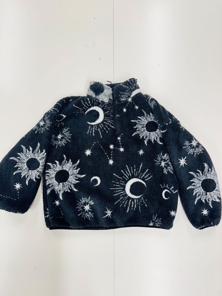 Skinnydip Black Celestial Borg Jacket - Image 6 of 6 Skinnydip Black Celestial Borg Jacket - Image 6 of 6