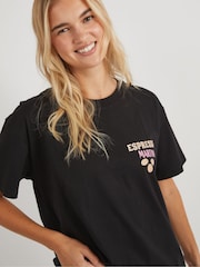 Skinnydip Black Espresso Martini T-shirt - Image 4 of 6
