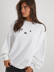 Skinnydip White Miffy x Face Sweatshirt - Image 2 of 5