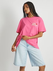 Skinnydip Pink Summer Spritz T-Shirt - Image 2 of 5