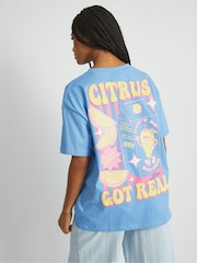 Skinnydip Blue Dont Be Bitter T-Shirt - Image 1 of 4