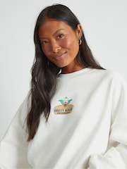 Skinnydip White The Simpsons x Krusty Burger Sweatshirt - Image 4 of 5