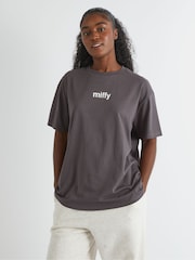 Skinnydip Grey Miffy x Outline T-Shirt - Image 3 of 4