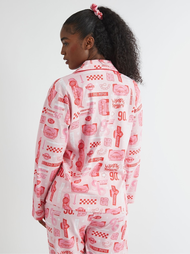 Skinnydip Pink Disney Cars Pyjamas Set - Image 2 of 6