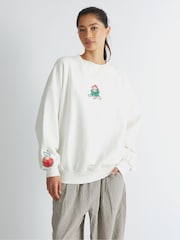 Skinnydip White Paddington x Skinnydip At The Market Sweatshirt - Image 2 of 5