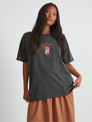 Skinnydip Grey The Simpsons x Buzz Cola T-Shirt - Image 1 of 5