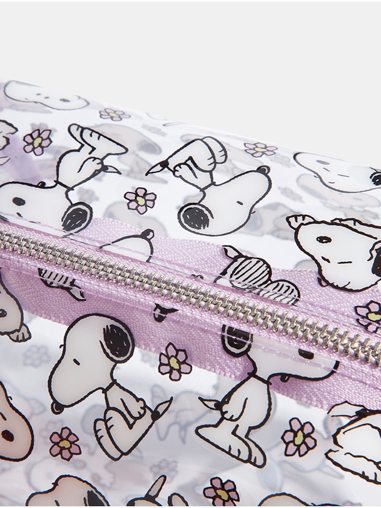 Skinnydip Purple Peanuts x Skinnydip Snoopy Makeup Bag - Image 10 of 10 Skinnydip Purple Peanuts x Skinnydip Snoopy Makeup Bag - Image 10 of 10