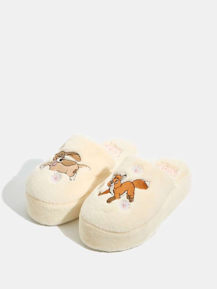 Skinnydip Disney Fox and The Hound Slippers - Imagem 1 de 3