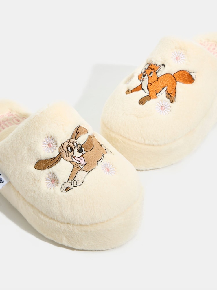 Skinnydip Disney Fox and The Hound Slippers - Imagem 2 de 3