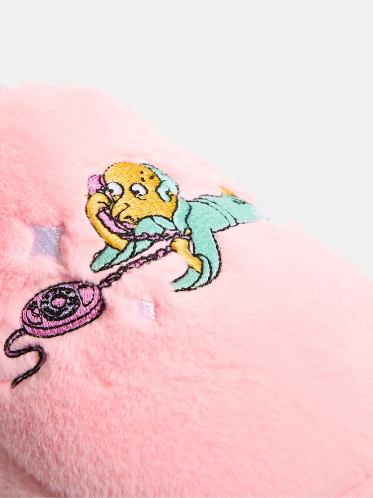 Skinnydip Pink The Simpsons x Skinnydip Slippers - Image 3 of 3