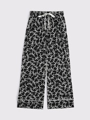Abercrombie & Fitch Bow Print Black Pyjamas Trousers - Image 6 of 6