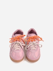 Bronx Pink Clioo Leather Sneakers Double Lace - Image 4 of 6