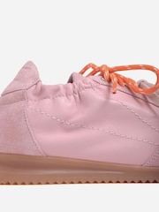 Bronx Pink Clioo Leather Sneakers Double Lace - Image 6 of 6