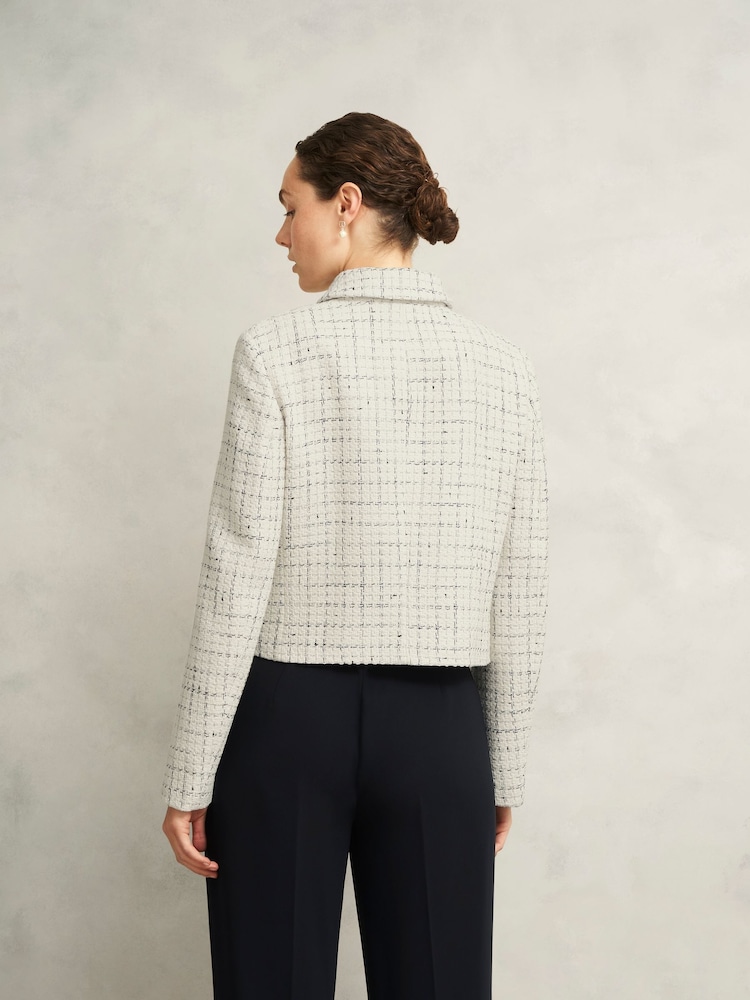 Hobbs White Jessie Jacket - Image 2 of 4 Hobbs White Jessie Jacket - Image 2 of 4