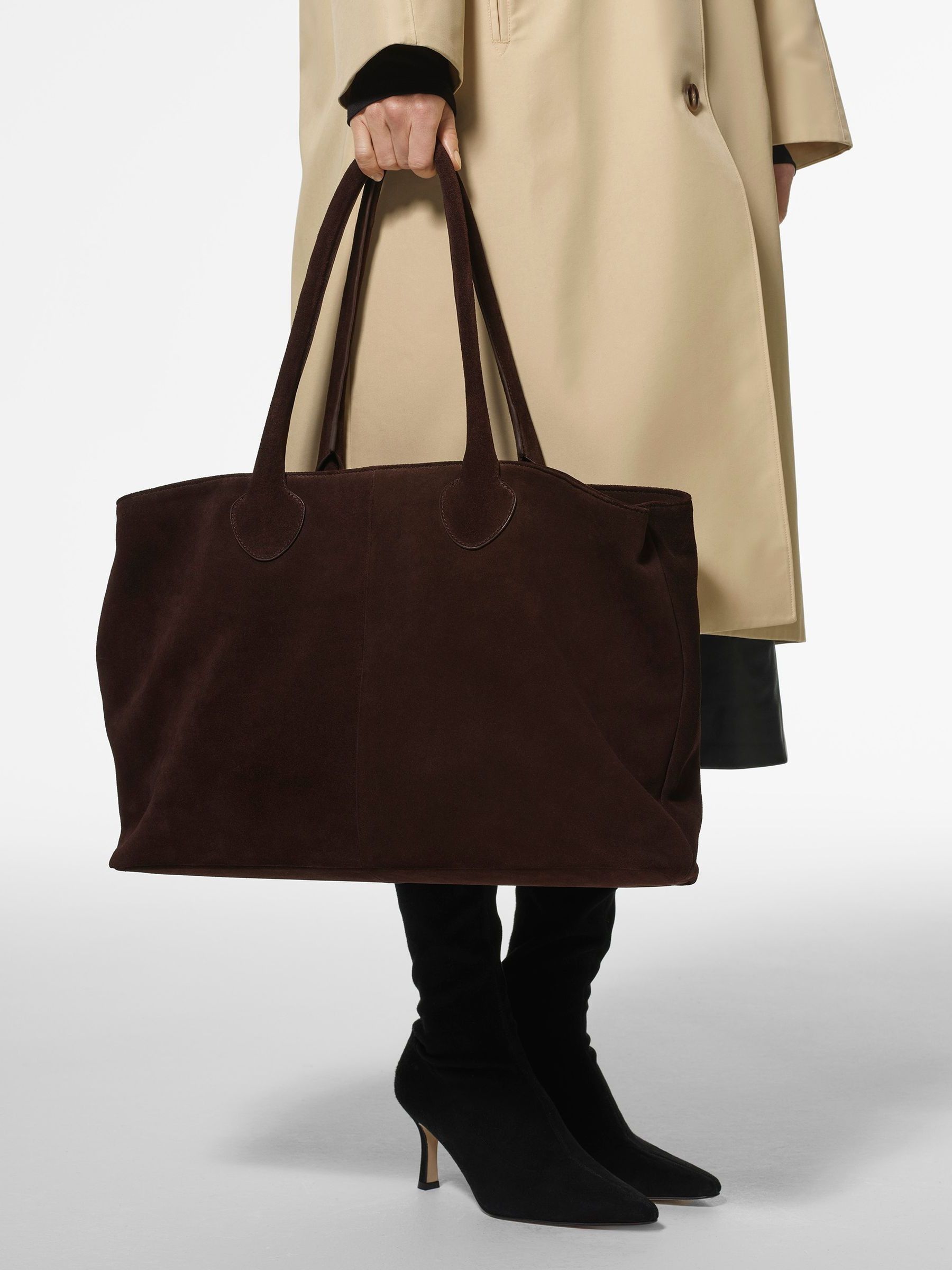 バッグ Suede Tote Bag L Deci Suede Tote Bag L | DECi