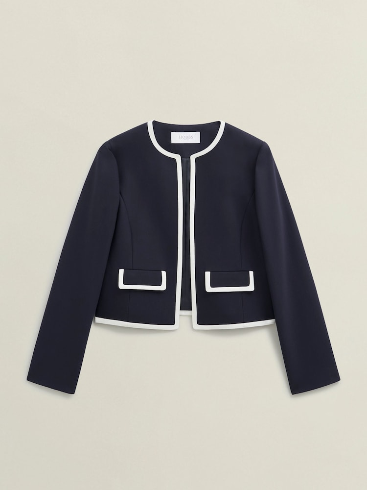Hobbs Blue Sally Jacket - Image 4 of 4 Hobbs Blue Sally Jacket - Image 4 of 4
