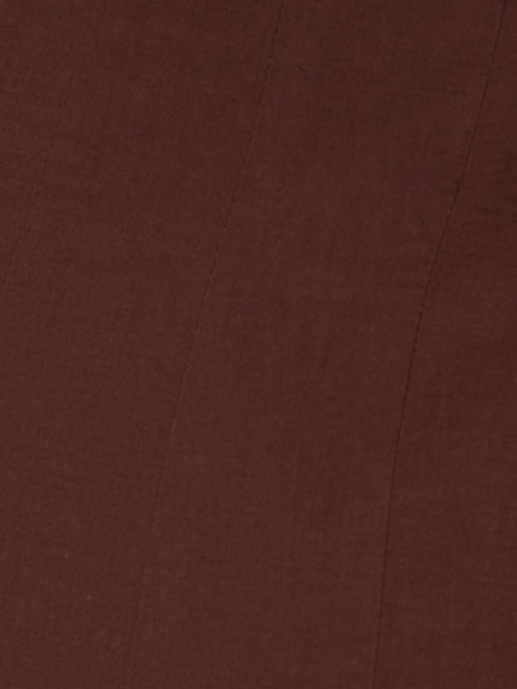 Adrianna Papell Solid Brown Dress - Image 6 of 6